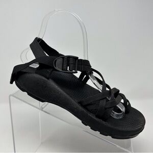 Chaco Classic Athletic Black Strappy Sandals Size 7 Active Outdoors Adjustable